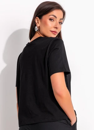 Colcci - Camiseta Preto - COLCCI