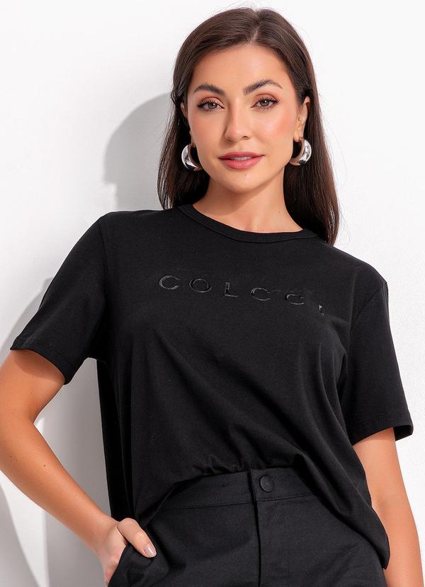 Colcci - Camiseta Preto