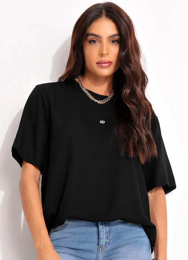 Colcci - Camiseta Preto