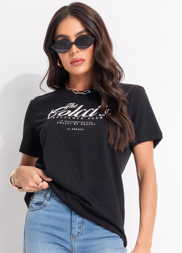 Colcci - Camiseta Preto