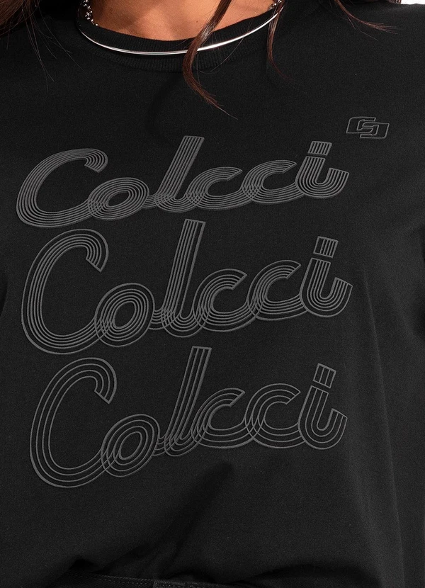 Colcci - Camiseta Preto 4