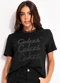 Colcci - Camiseta Off White - variação: Preto