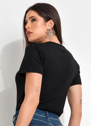 Colcci - Camiseta Preto - COLCCI