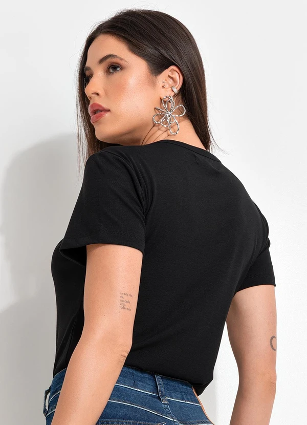 Colcci - Camiseta Preto 2