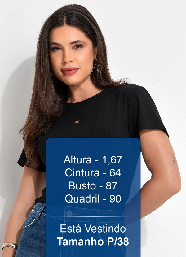 Colcci - Camiseta Preto 5