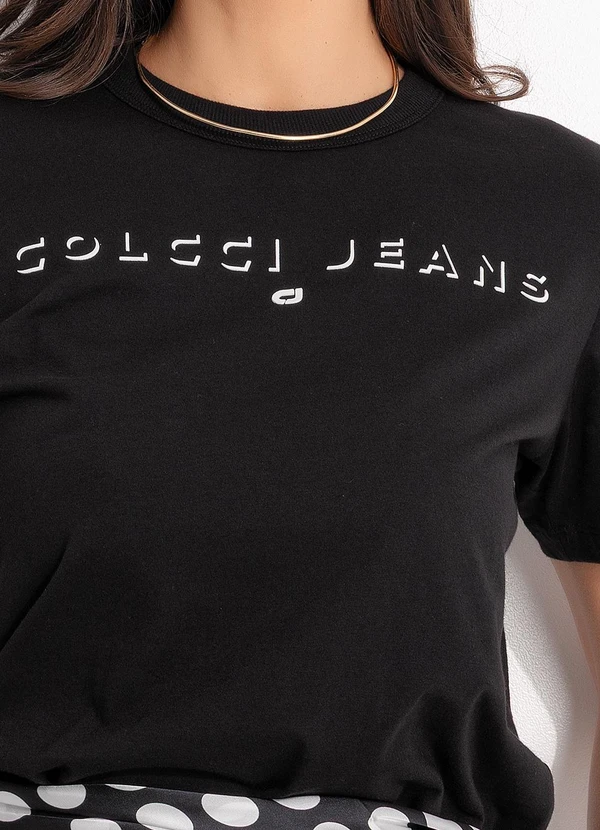 Colcci Jeans - Camiseta Preto 7