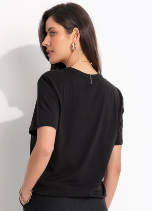Colcci Jeans - Camiseta Preto - COLCCI JEANS