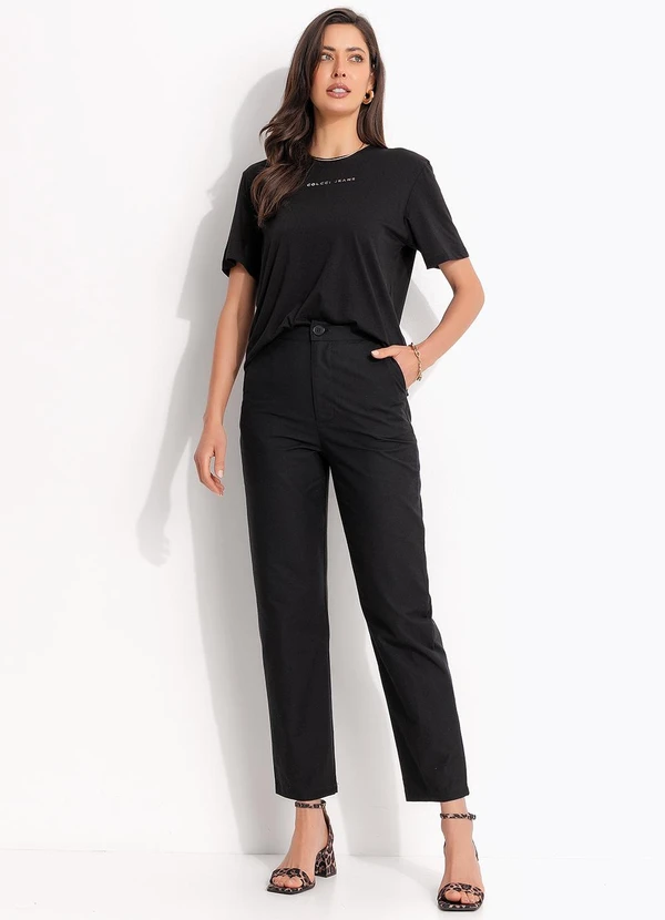 Colcci Jeans - Camiseta Preto 3