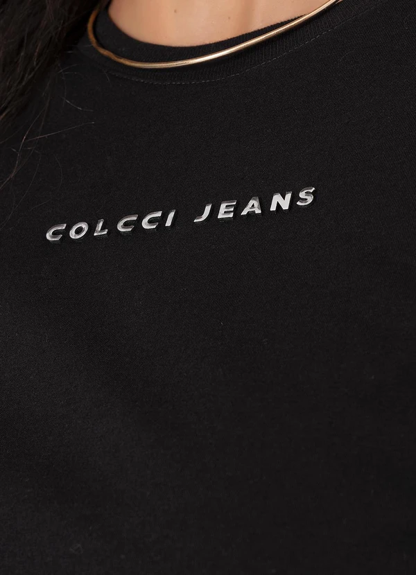 Colcci Jeans - Camiseta Preto 7