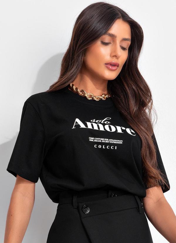 Colcci - Camiseta Preto
