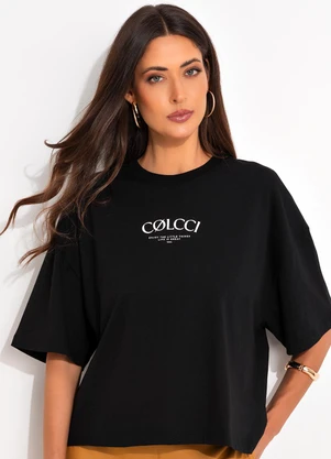 Colcci - Camiseta Preto - COLCCI