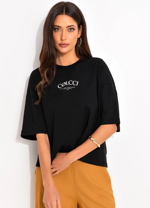 Colcci - Camiseta Preto 3