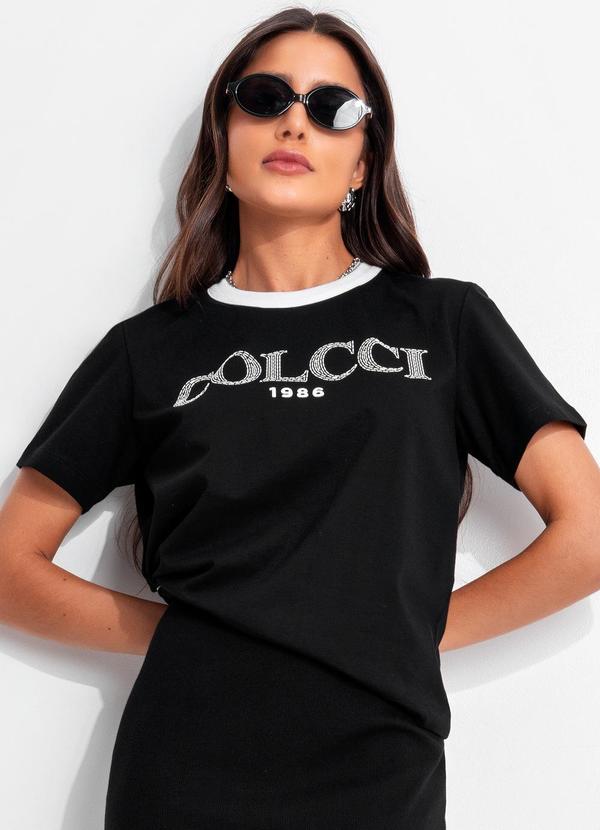 Colcci - Camiseta Preto