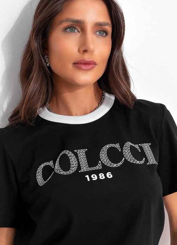 Colcci - Camiseta Preto 4