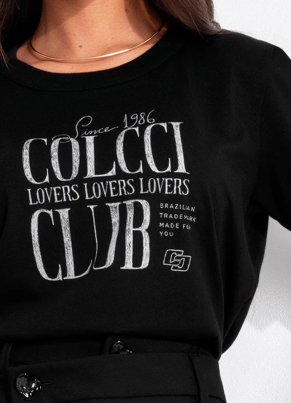 Colcci - Camiseta Preto 6