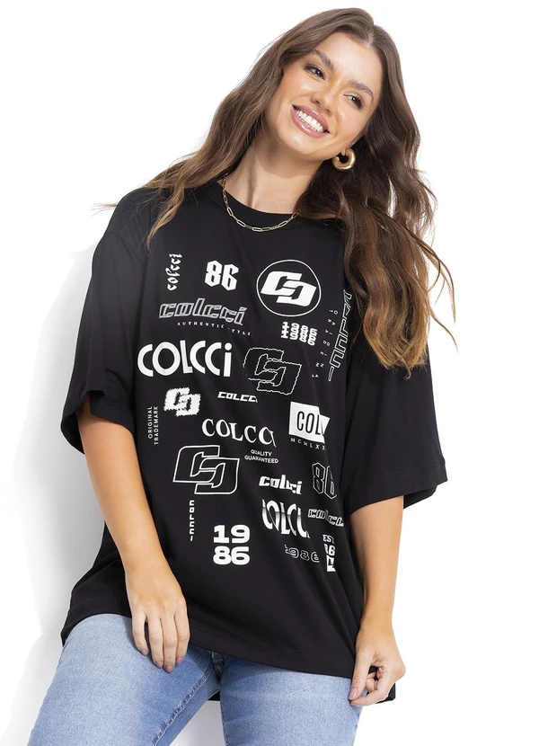 Colcci - Camiseta Preto 3
