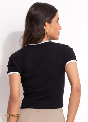 Colcci - Camiseta Preto - COLCCI