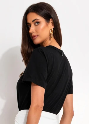 Colcci - Camiseta Preto - COLCCI