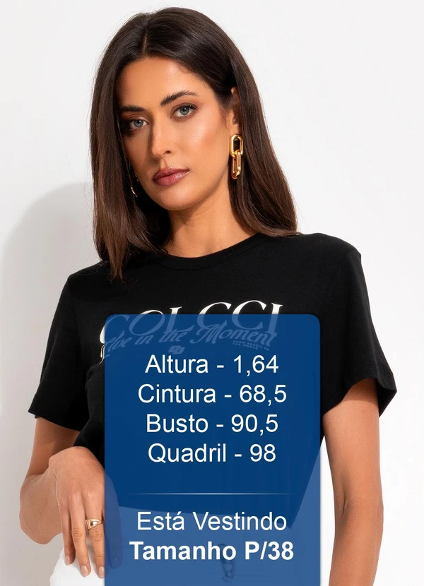 Colcci - Camiseta Preto 5