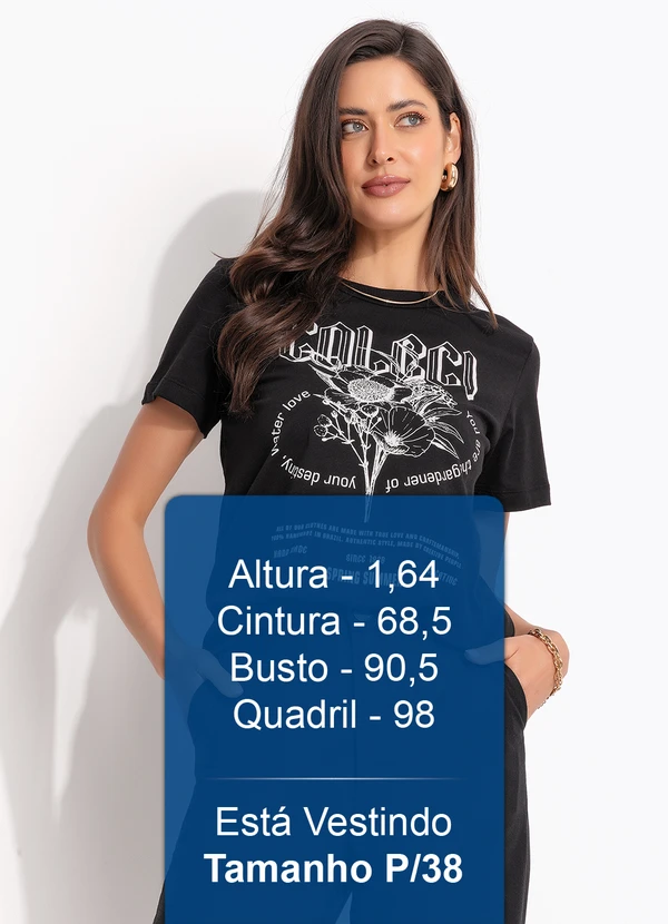 Colcci - Camiseta Preto 5