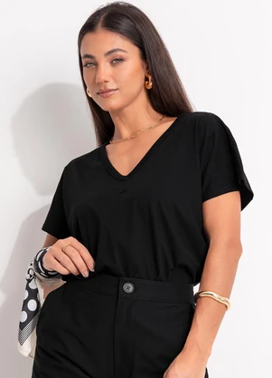 Colcci - Camiseta Preto - COLCCI