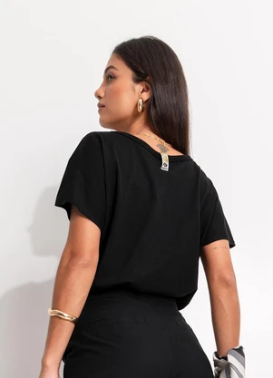 Colcci - Camiseta Preto - COLCCI