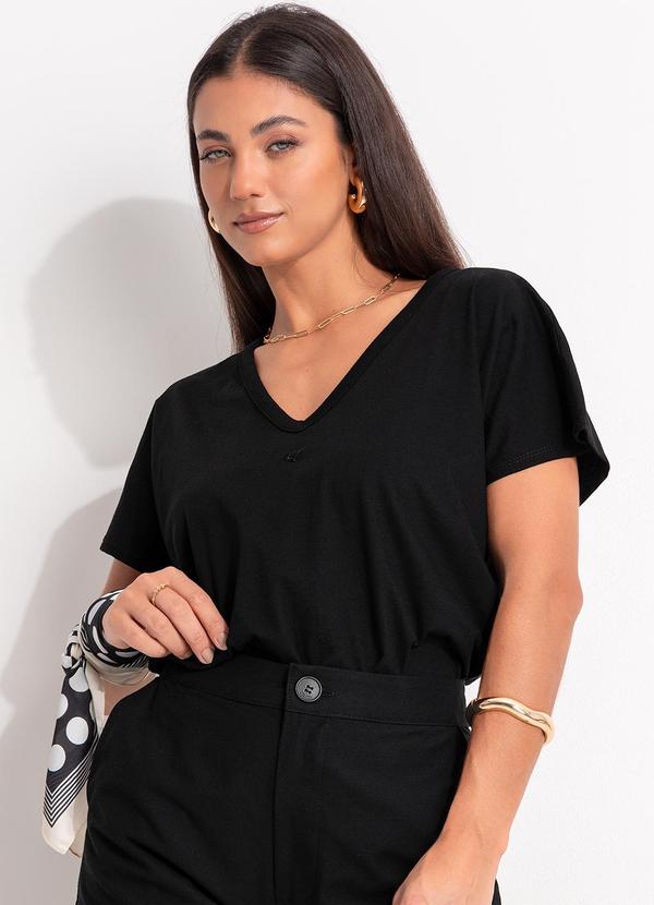 Colcci - Camiseta Preto