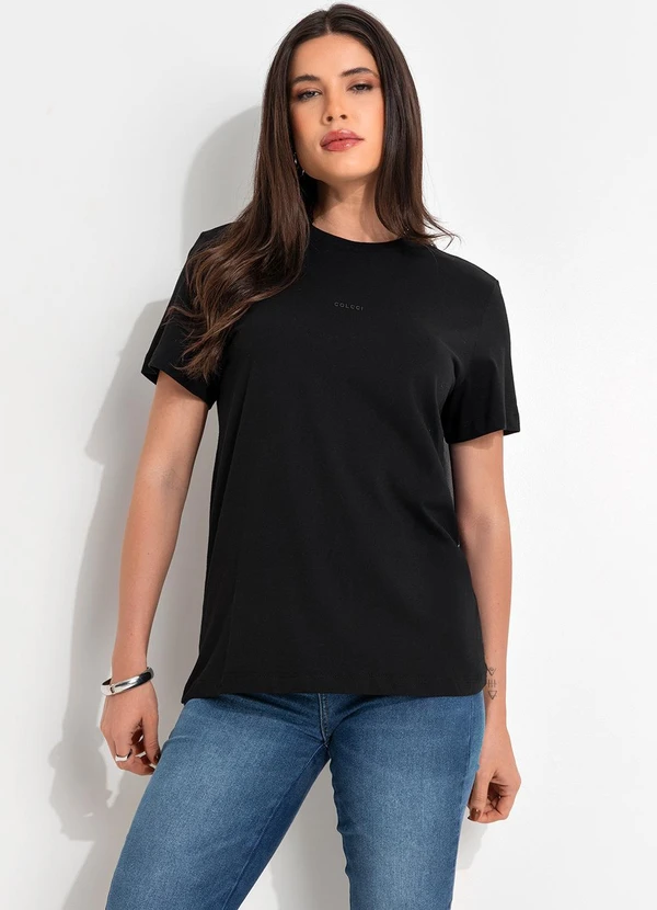 Colcci - Camiseta Preto 3