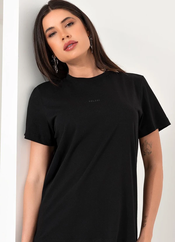 Colcci - Camiseta Preto 4