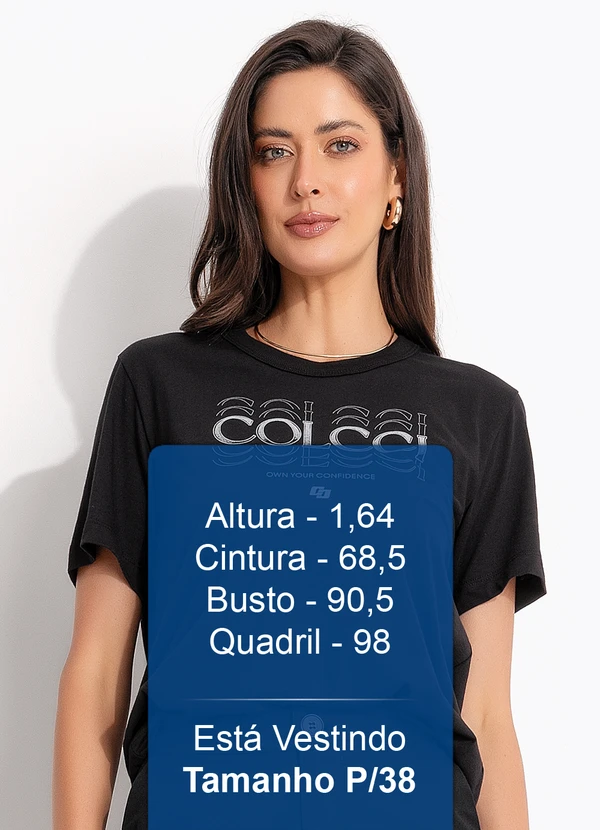 Colcci - Camiseta Preto 5