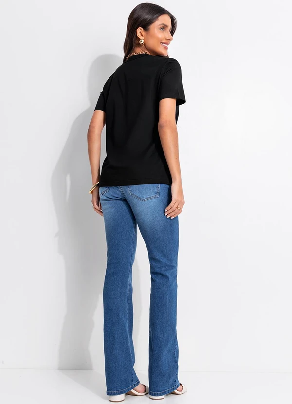 Colcci - Camiseta Preto 5