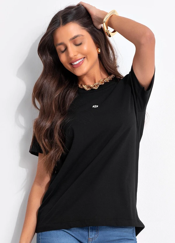 Colcci - Camiseta Preto 7