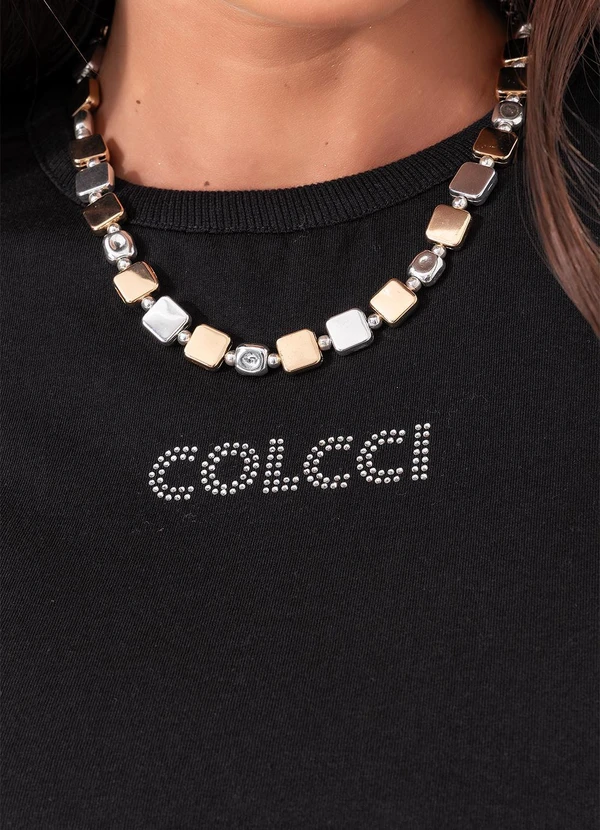 Colcci - Camiseta Preto 9