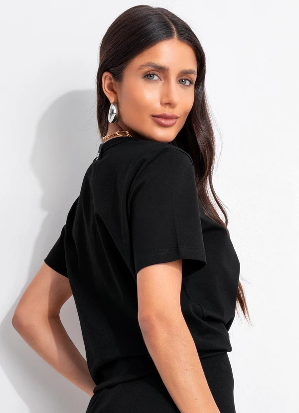 Colcci - Camiseta Preto 2