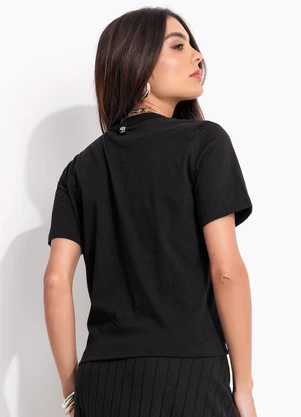 Colcci - Camiseta Preto - COLCCI