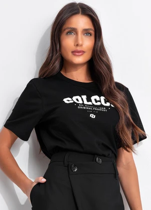 Colcci - Camiseta Preto - COLCCI