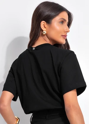 Colcci - Camiseta Preto - COLCCI