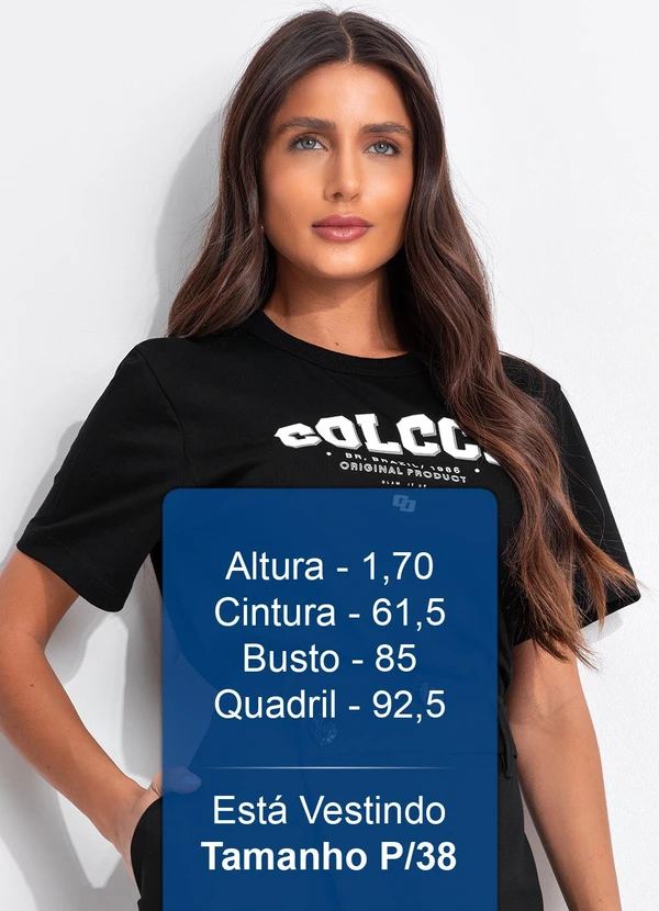 Colcci - Camiseta Preto 5