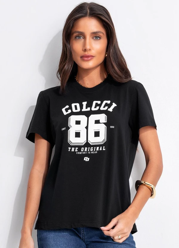 Colcci - Camiseta Preto 7