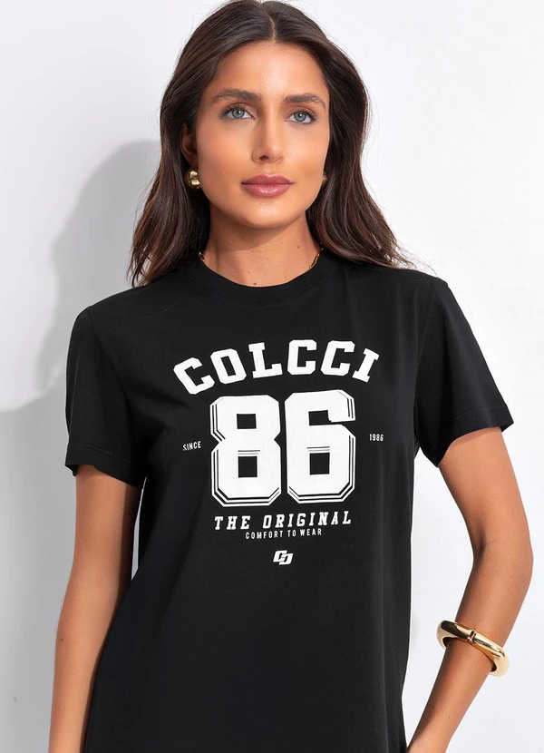 Colcci - Camiseta Preto 10