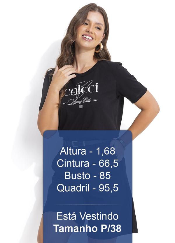 Colcci - Camiseta Preto 6