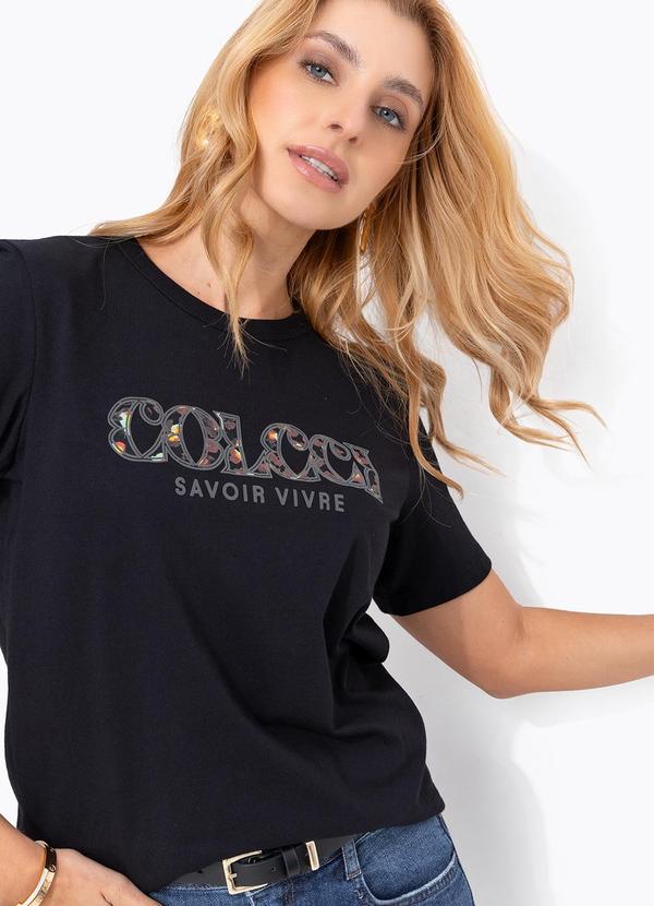 Colcci - Camiseta Preto