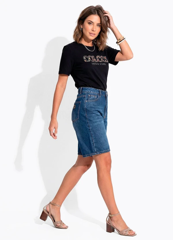 Colcci - Camiseta Preto 5