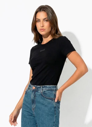 Colcci - Camiseta Preto - COLCCI