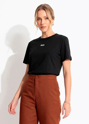 Colcci - Camiseta Preto - COLCCI