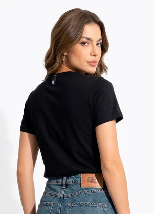 Colcci - Camiseta Preto - COLCCI
