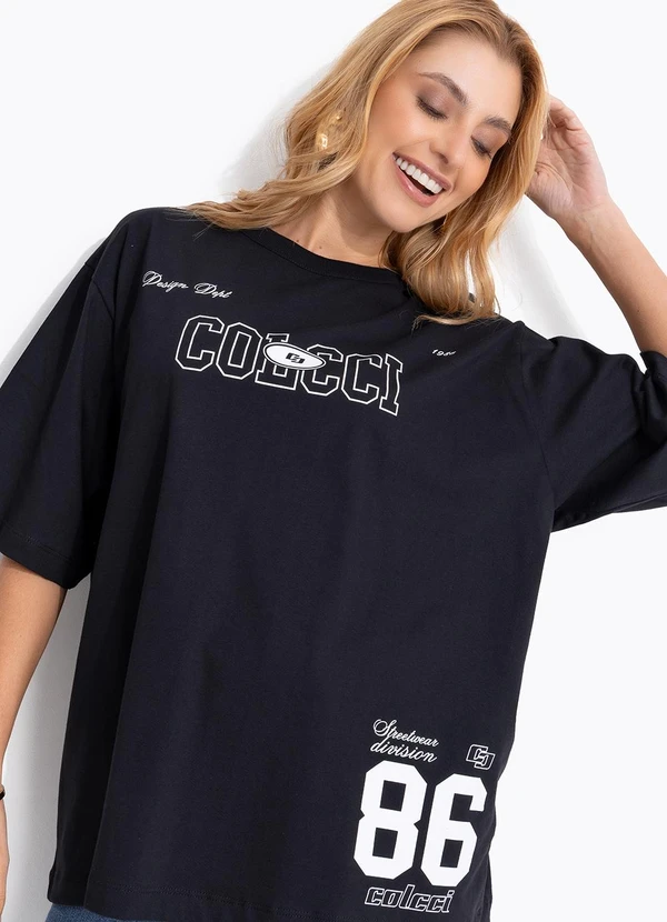 Colcci - Camiseta Preto