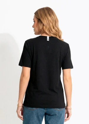 Colcci - Camiseta Preto - COLCCI