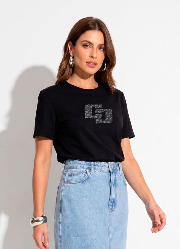 Colcci - Camiseta Preto