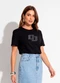 Colcci - Camiseta Bege - variação: Preto